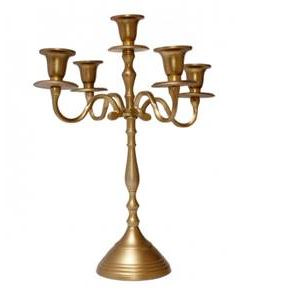 Noleggio Candelabro oro a Milano